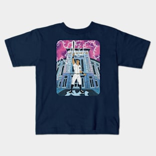 By The Power Of Pinstripes... Kids T-Shirt